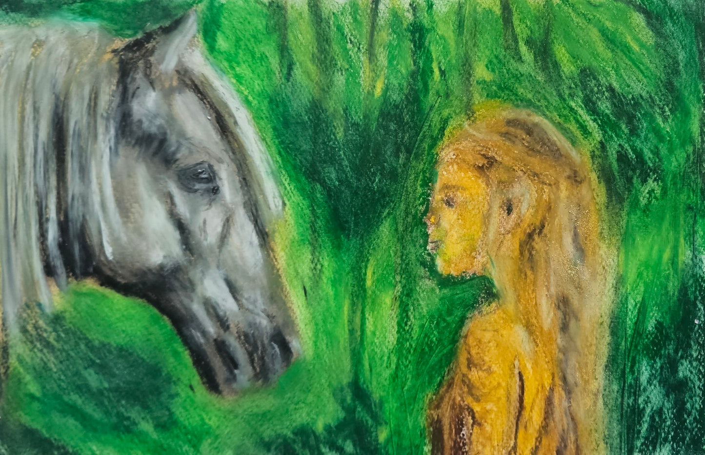 Original drawing "See you later" A3