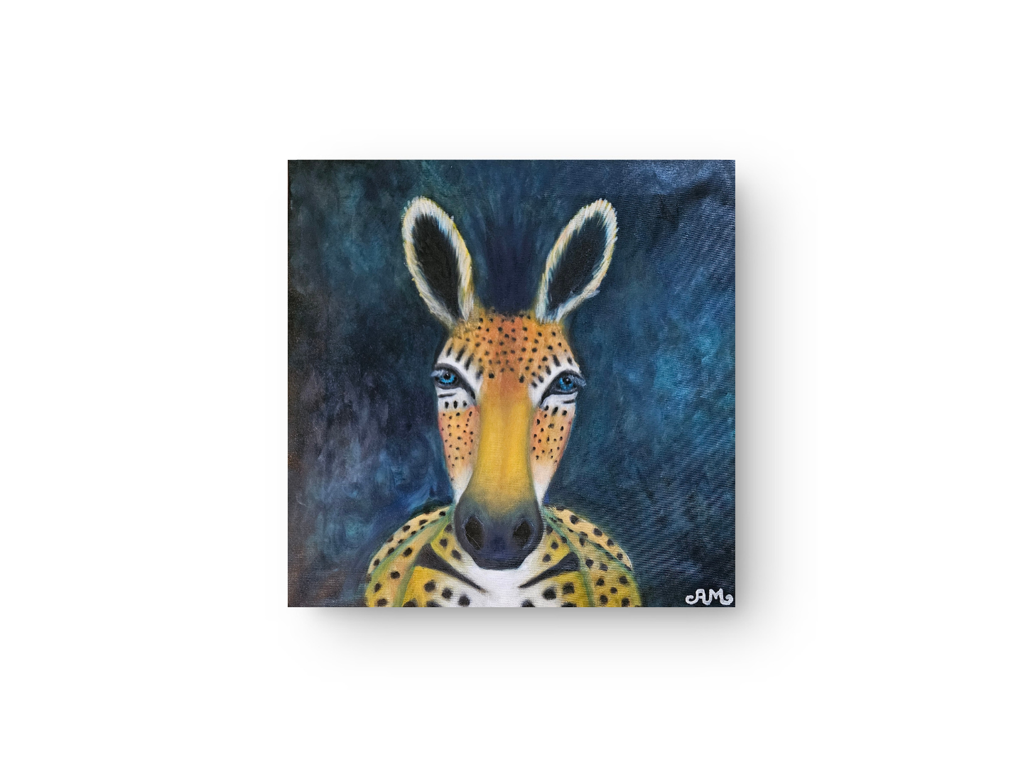 Original painting "The Quest for Balance" 50 x 50 cm