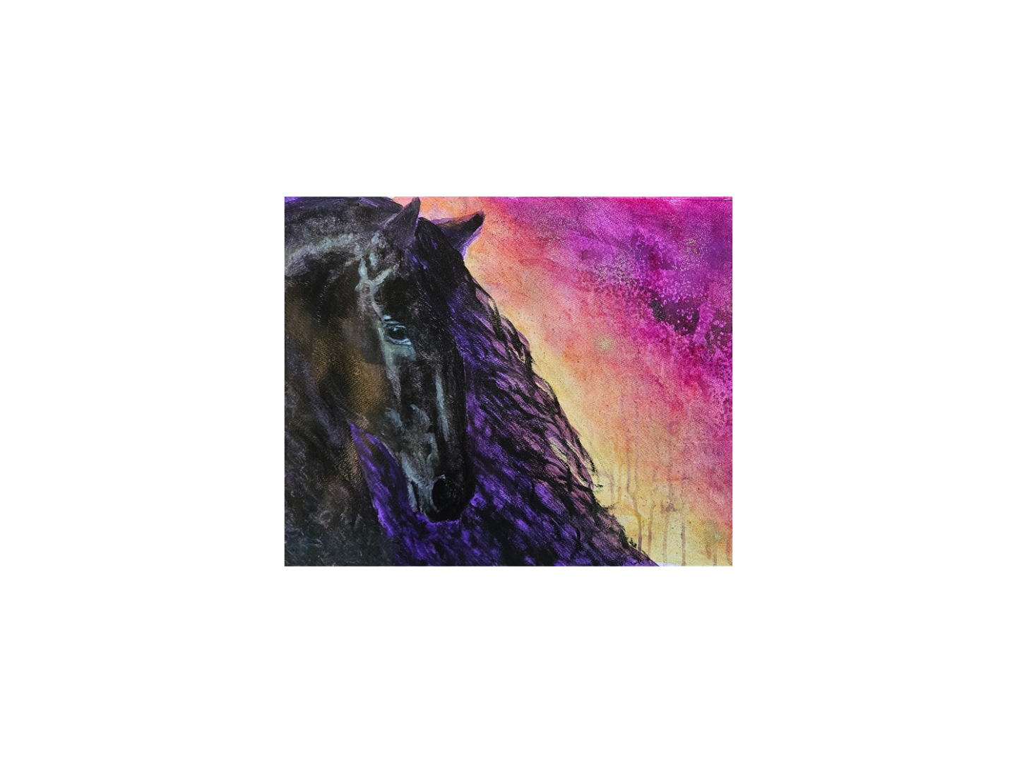 Original painting "Potenialet" 42x59.4 cm