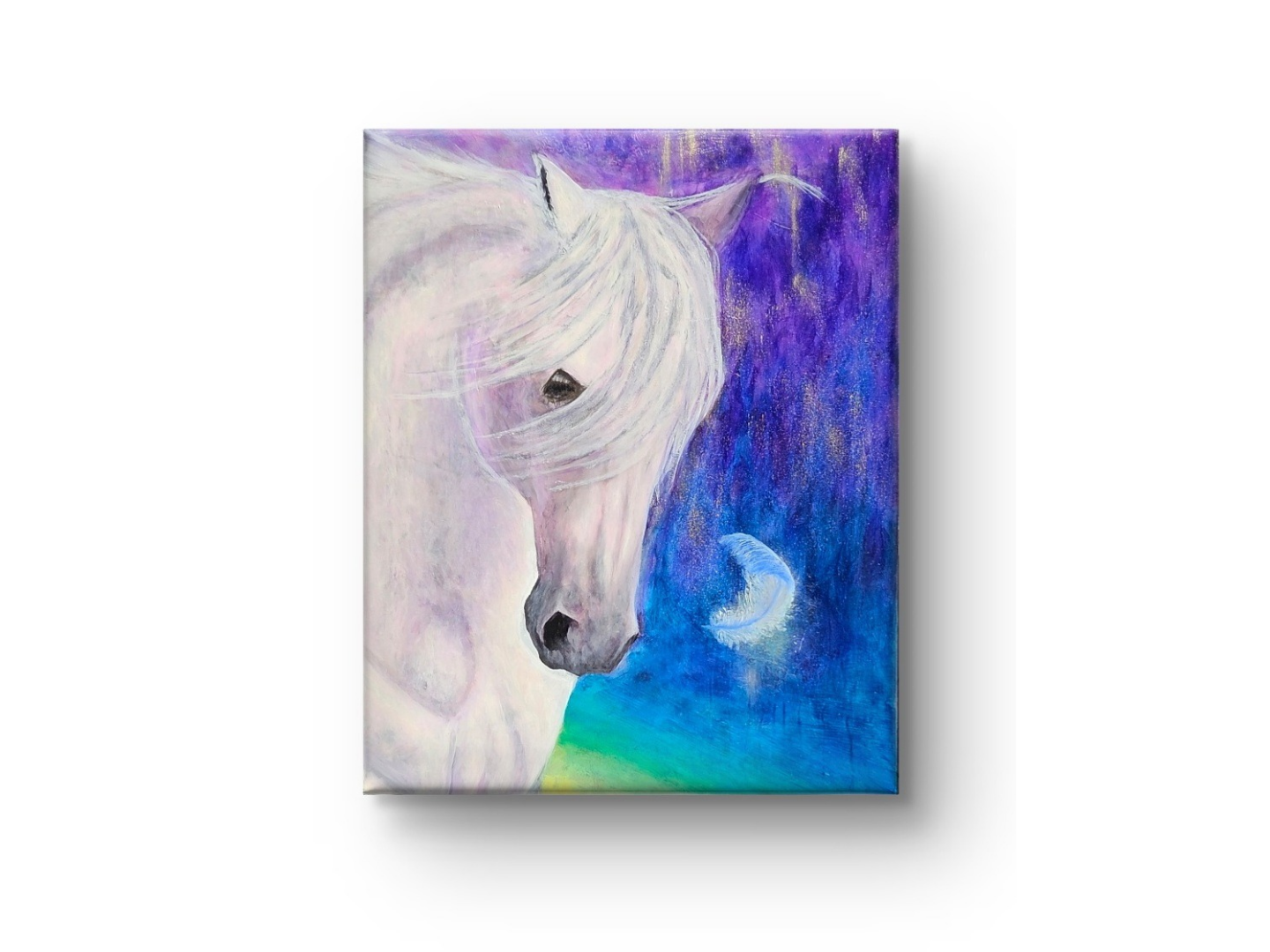 Original painting "On a Mission" 70x90 cm