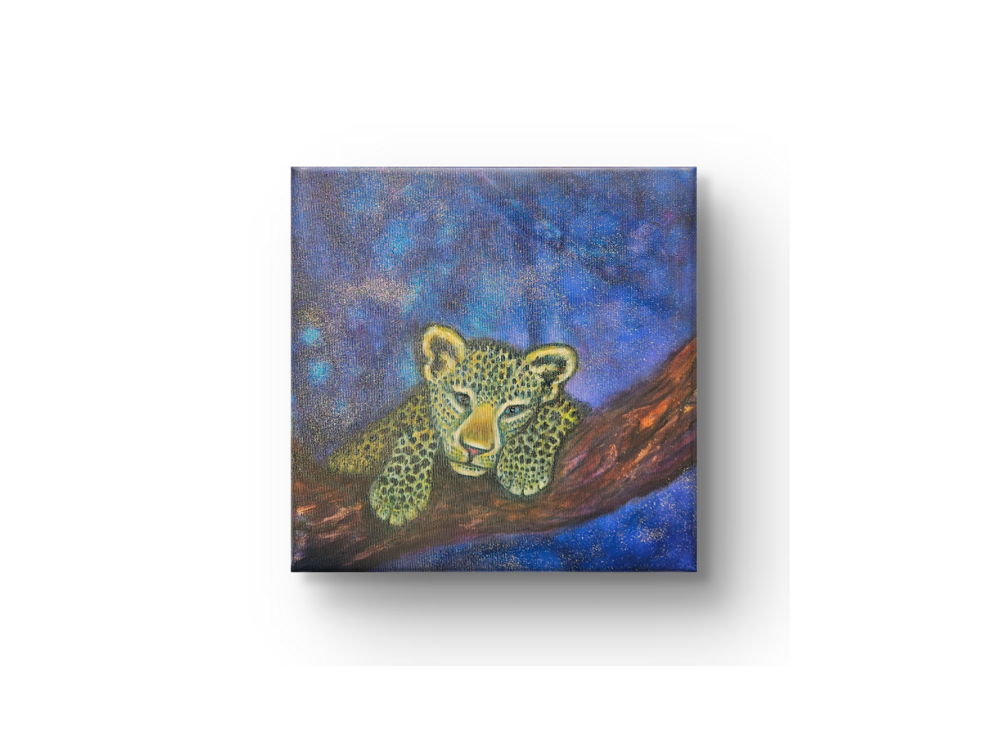 Original painting "Between Worlds" 40x40 cm