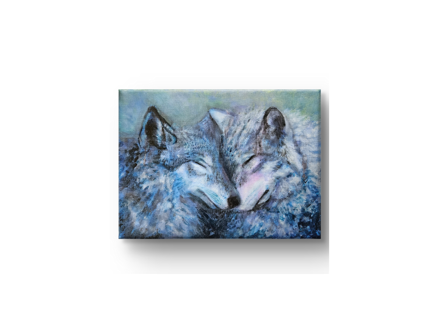 Original painting "Under the Moonlight" 40x30 cm