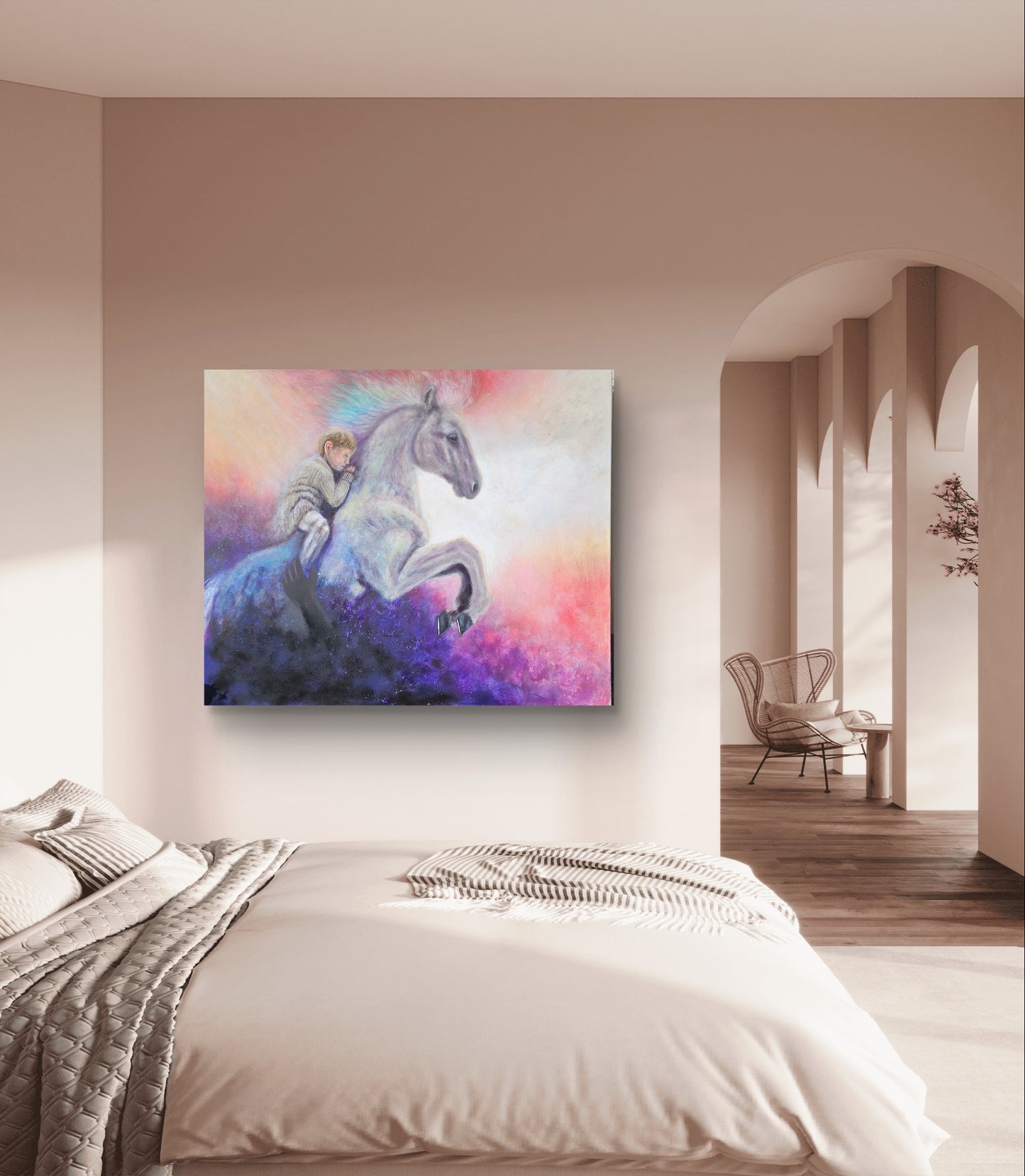 Original painting "The Rescue" 100x120 cm