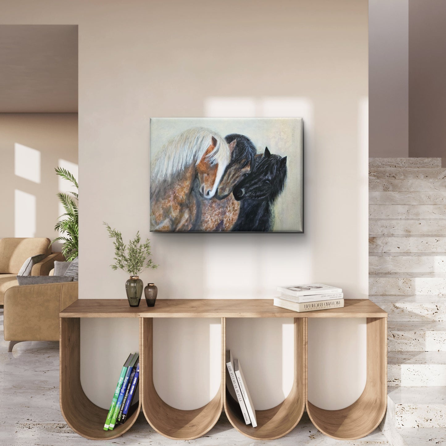 Original painting "Trinity" 80x60 cm