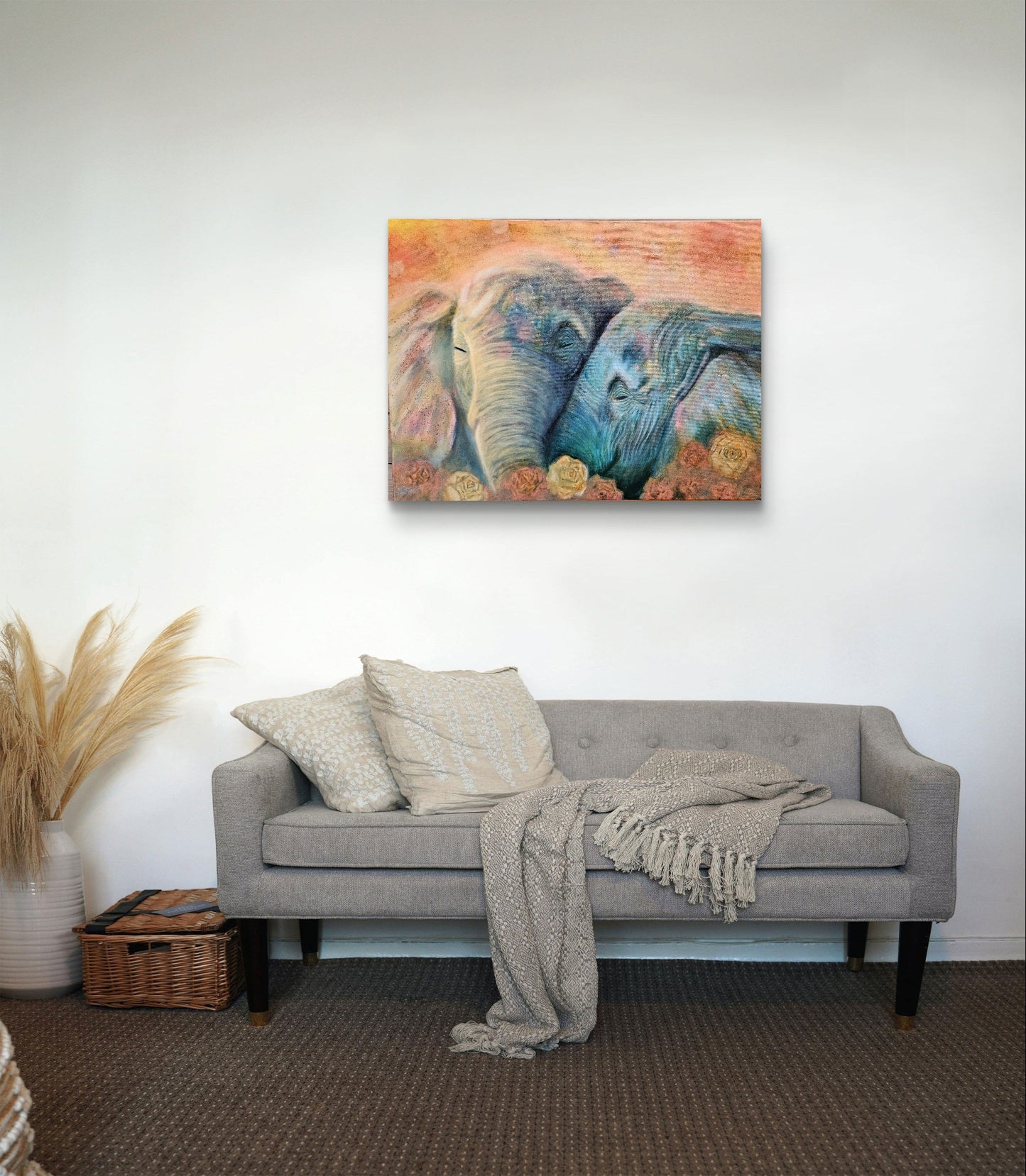 Original painting "The Eternal Connection" 60x80 cm