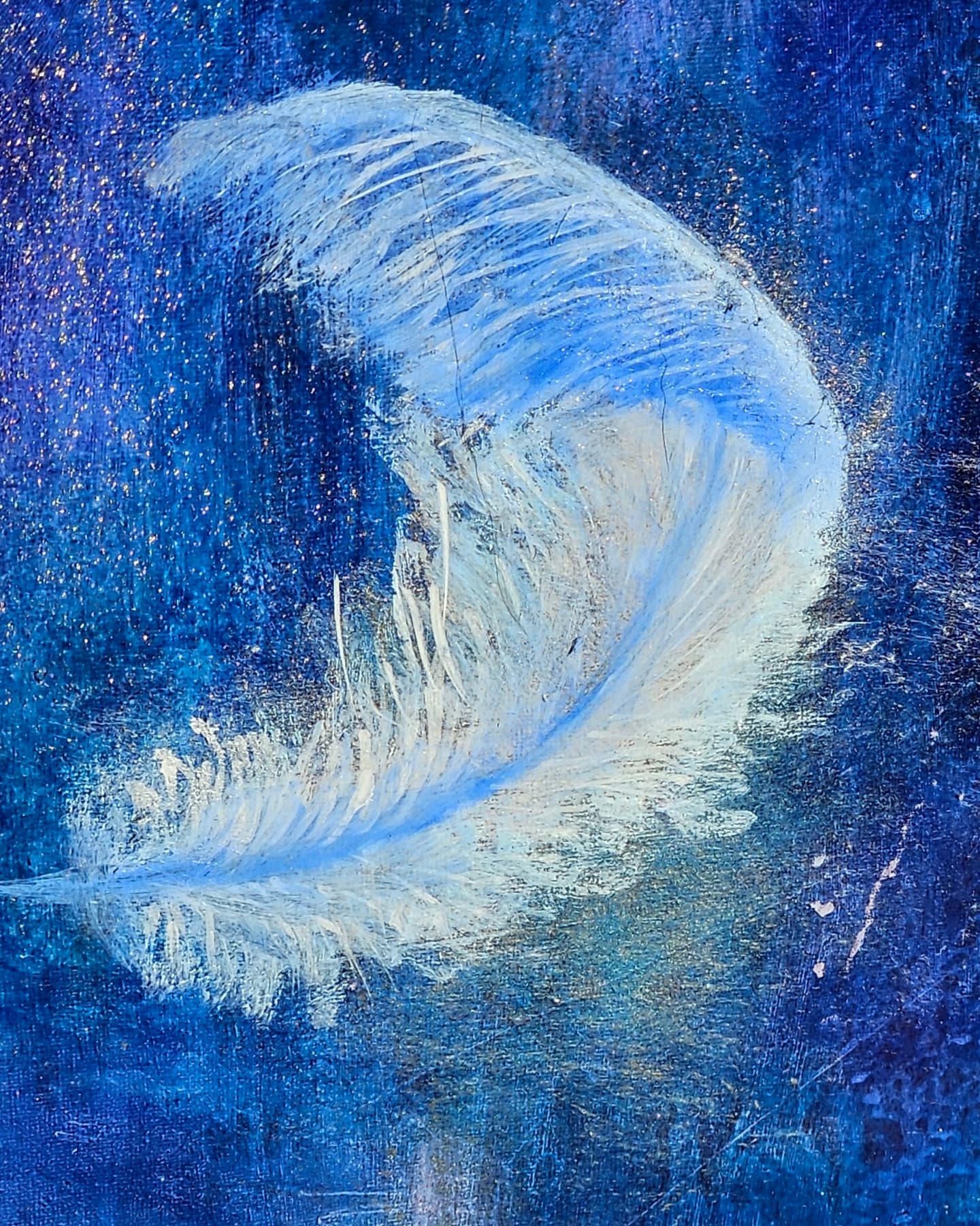 Original painting "On a Mission" 70x90 cm