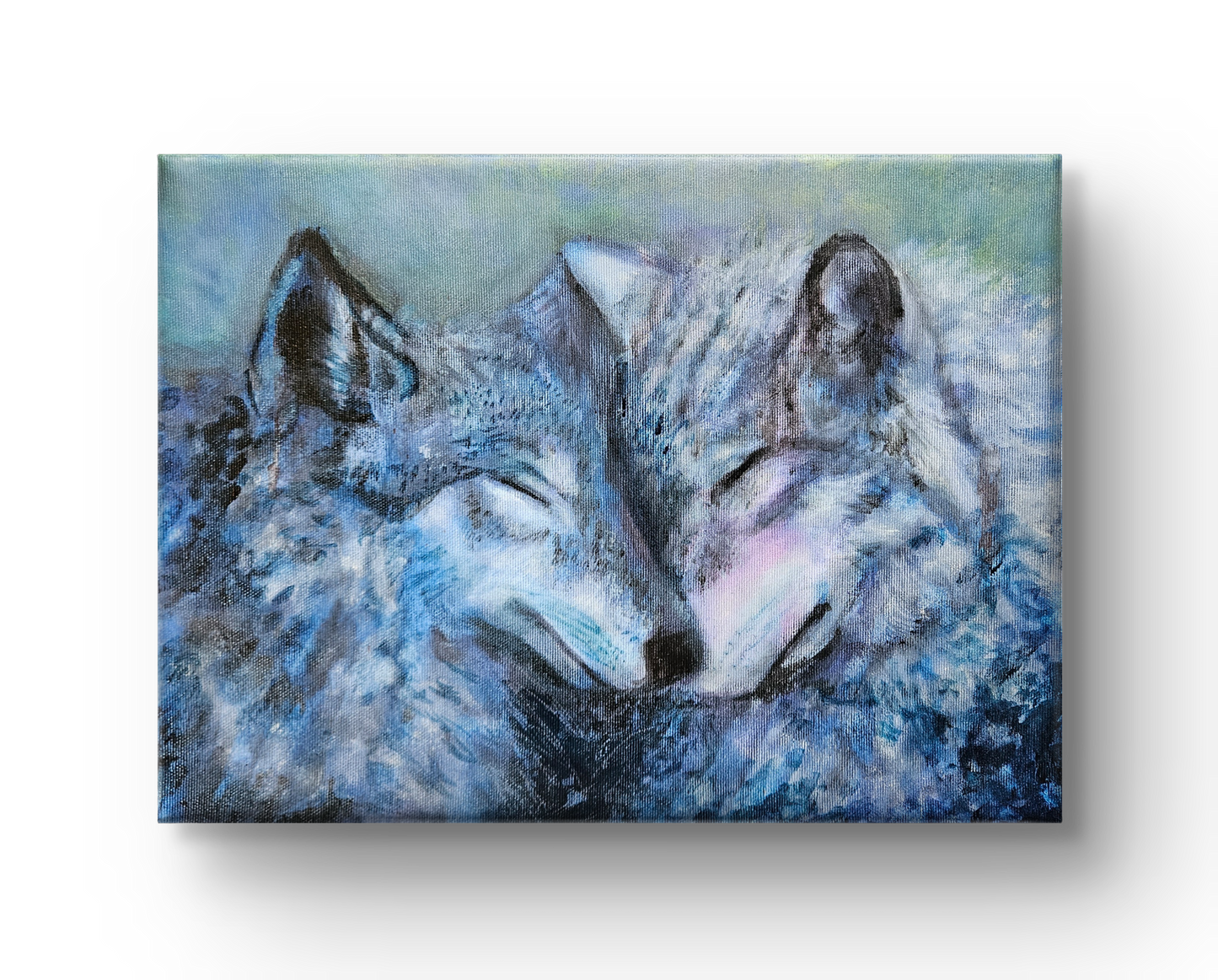 Original painting "Under the Moonlight" 40x30 cm