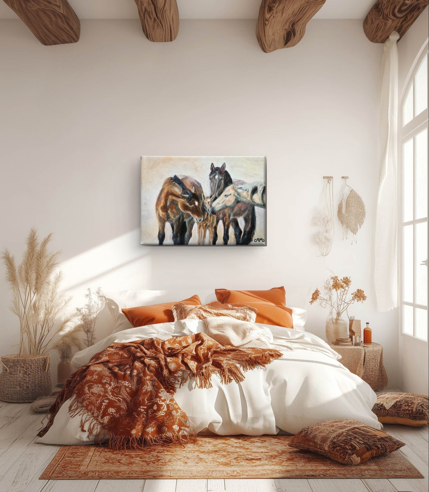 Originalt maleri "Omsluttet" 80x60 cm