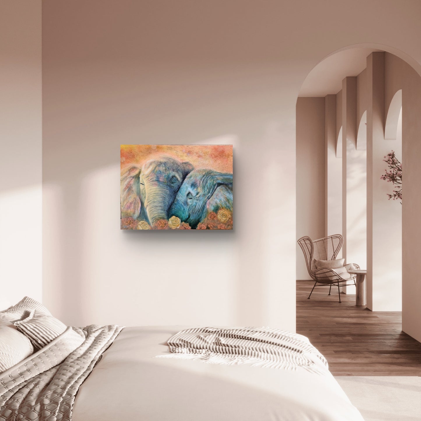 Original painting "The Eternal Connection" 60x80 cm
