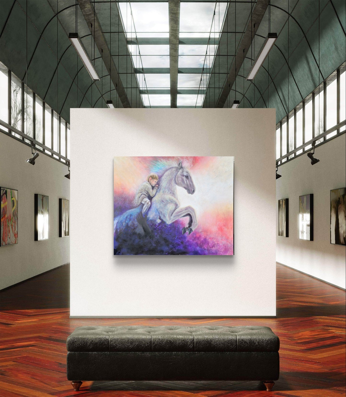 Original painting "The Rescue" 100x120 cm