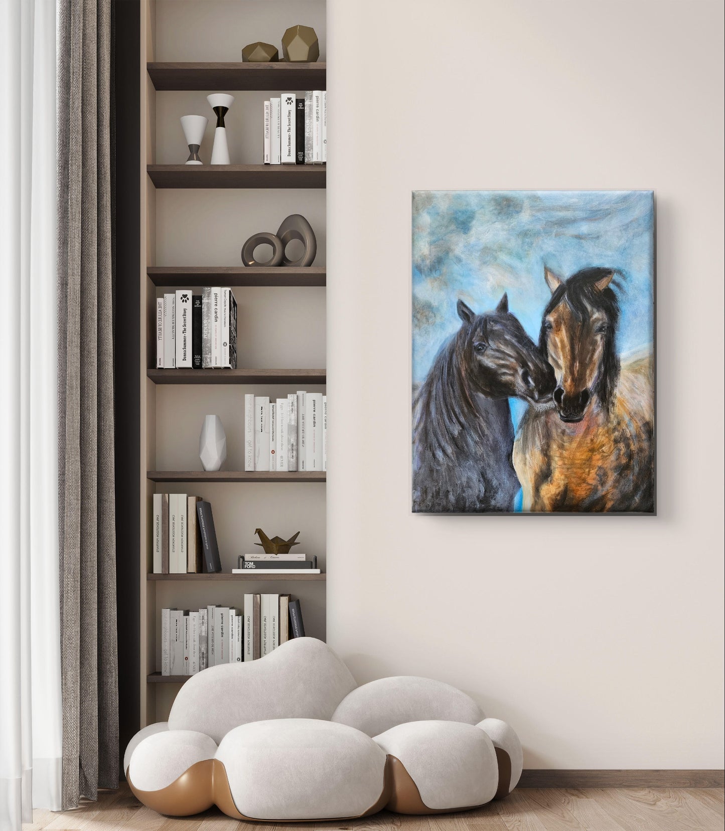Original painting "The Ice Breaks" 60x80 cm
