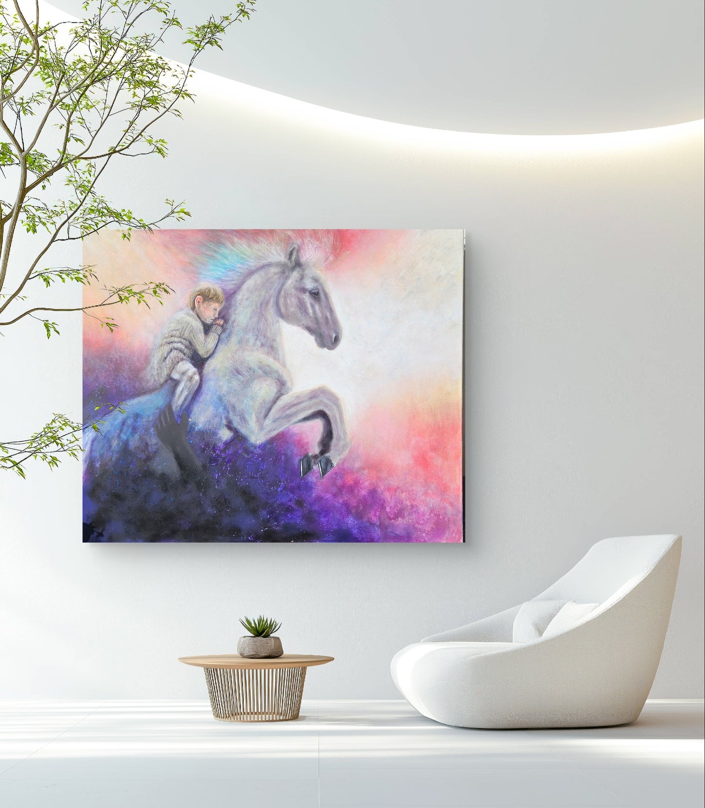 Original painting "The Rescue" 100x120 cm