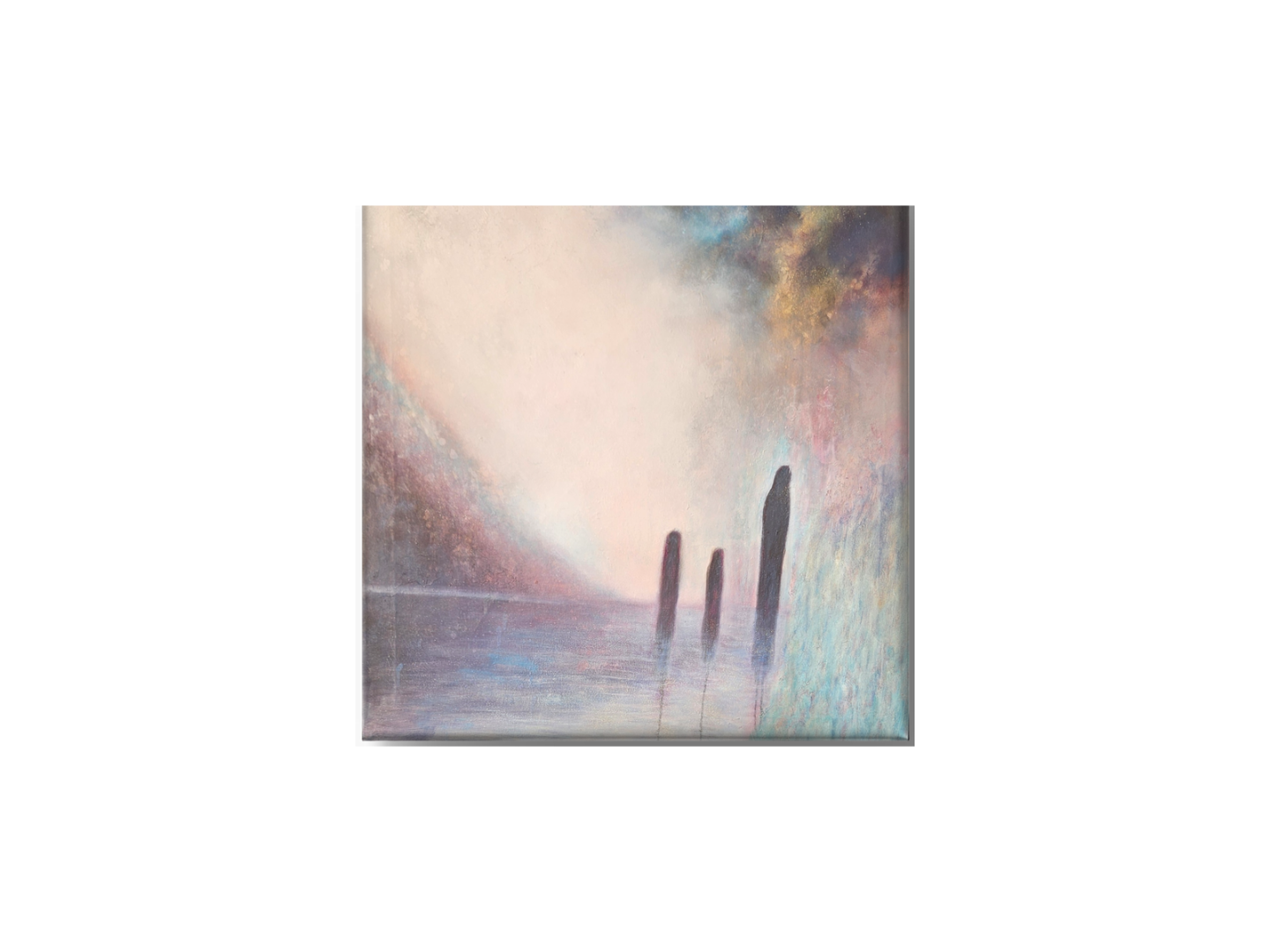 Original painting "The Light Within the Shadows" 90x100 cm
