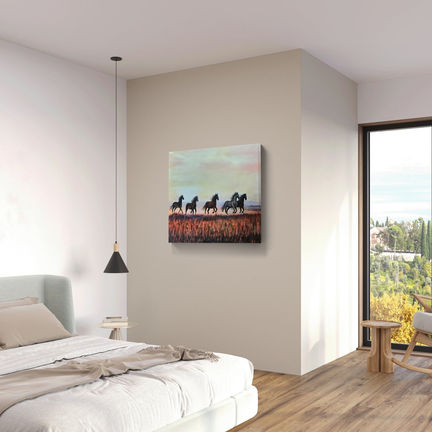 Original painting "Wings without Feathers" 90x100 cm