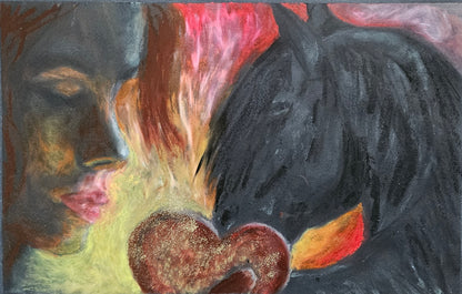 Original tegning "Kom Med" A3