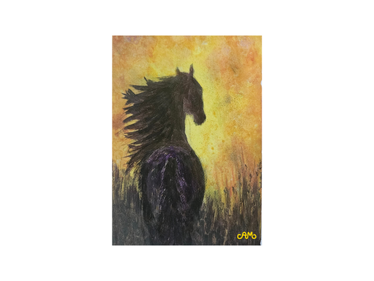 Art poster - When Everything Becomes Silent