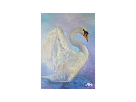 Art poster - The Power of the Swan