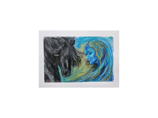 Original tegning "Følelserne" A2