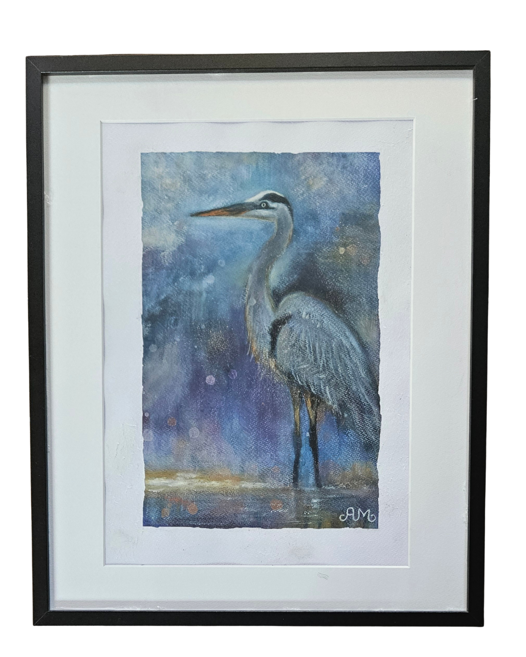Original painting "The Way of Silence" A3 paper