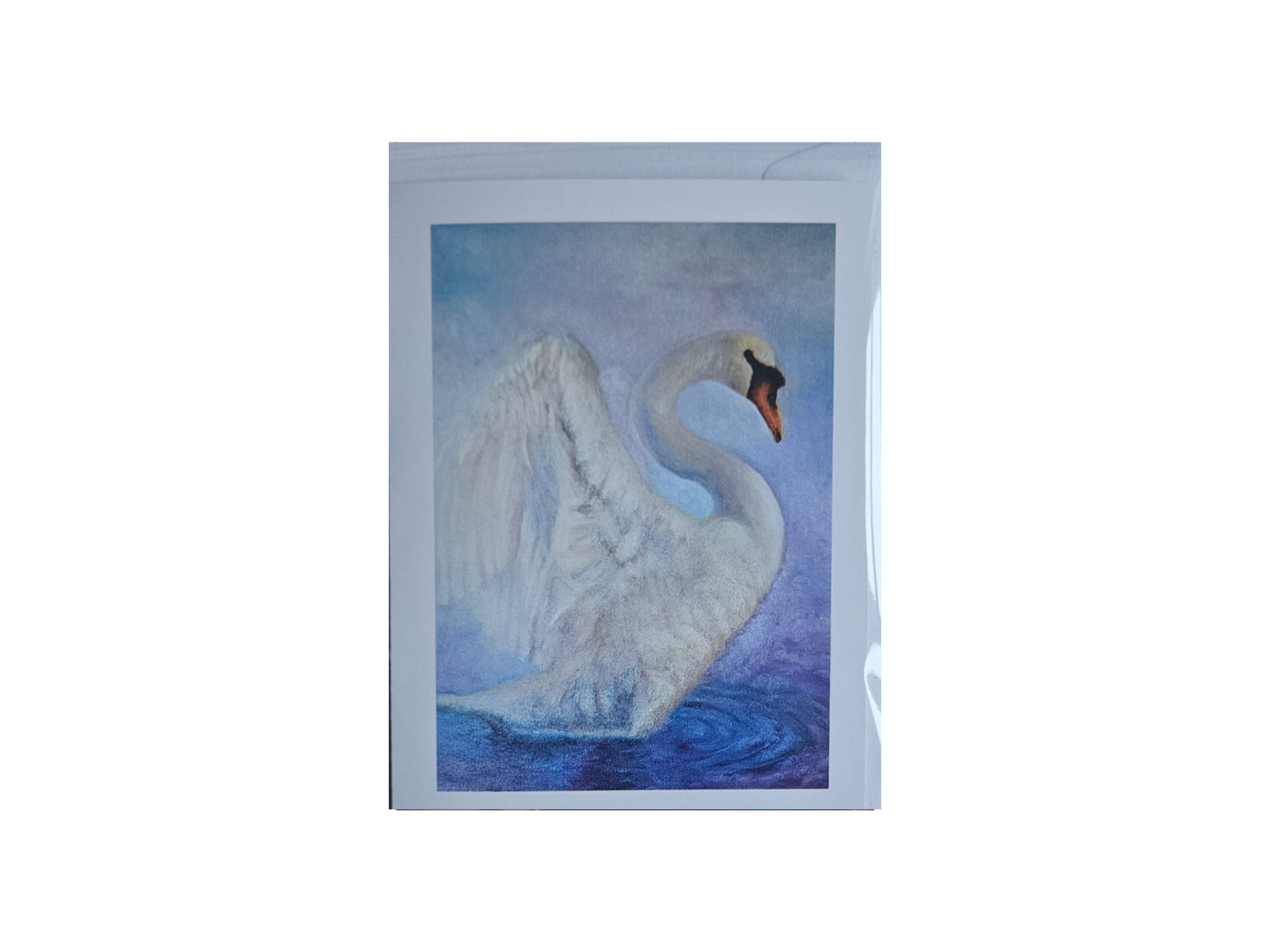 Double card with envelope "The Strength of the Swan"