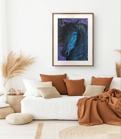 Originalt maleri "Forvandlingen" 42x59,4 cm