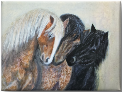 Original painting "Trinity" 80x60 cm