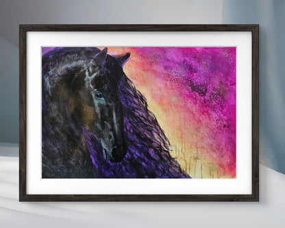 Originalt maleri "Potenialet" 42x59,4 cm