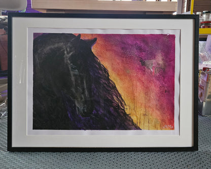 Originalt maleri "Potenialet" 42x59,4 cm