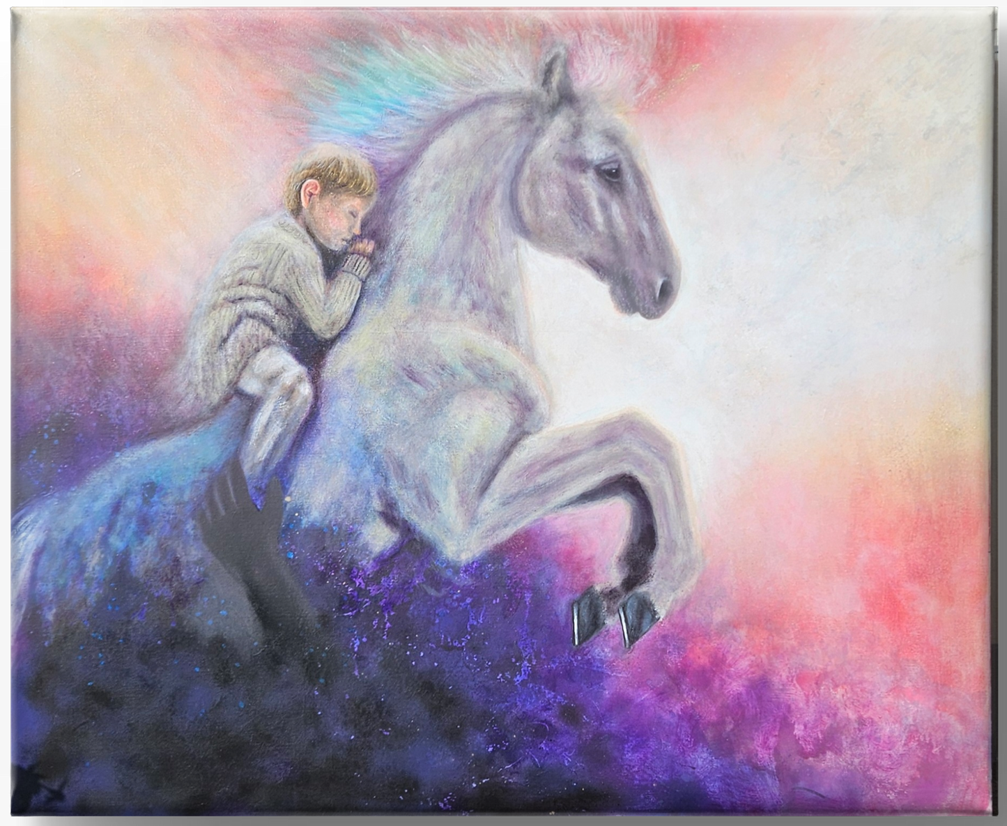 Original painting "The Rescue" 100x120 cm