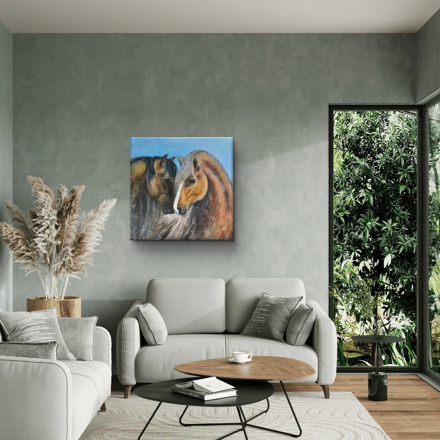 Original painting "Song of Silence" 50x50 cm