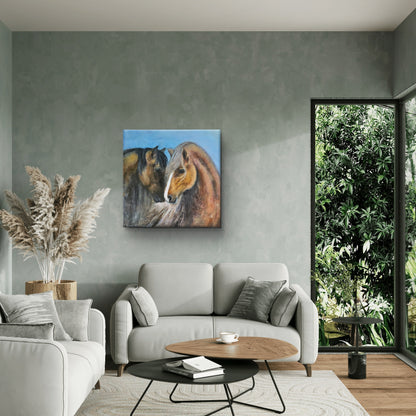 Original painting "Song of Silence" 50x50 cm